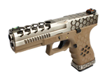 AW Custom VX0110 Model 17 Hex Cut GBB Pistol