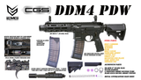 EMG CGS Series Daniel Defense Licensed MK18 DDM4A1 RIII (14.5") GBBR By Cyma (Colour Options)