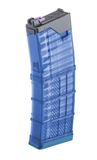 EMG/Lancer Systems Licensed L5AWM 30rd Magazine for CGS & MWS Gas Blowback Airsoft Rifles(Train-Safe Blue)