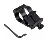 1" Offset Flashlight Mount