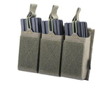 Phantom Gear Front Flap Triple Magazine Pouch (Colour Options)