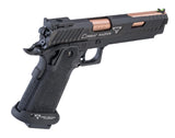EMG TTI Licensed JW3 2011 Combat Master w/ Custom Island Barrel Gas Blowback Airsoft Pistol (Select Fire)