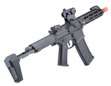 Double Eagle "Calico Jack" Polymer AEG Rifle w/ M-LOK handguard & MOSFET (PDW)