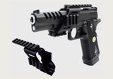 WG Optic Rail Mount For GBB Pistols (ABS)