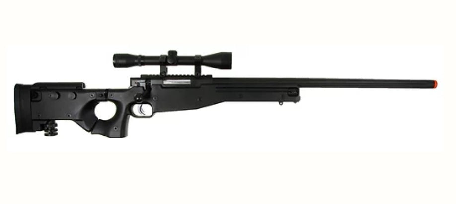 Well MB4411D Airsoft Sniper Rifle Set - Just Airsoft Guns