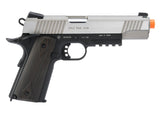 KWC Colt Licensed 1911 Tactical Full Metal CO2 Blowback Airsoft Pistol (Colour Options)