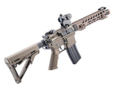 Double Bell Precision M4 Airsoft AEG Rifle w/ 12" Skeletonized Handguard (Tan)
