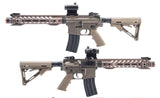 Double Bell Precision M4 Airsoft AEG Rifle w/ 12" Skeletonized Handguard (Tan)