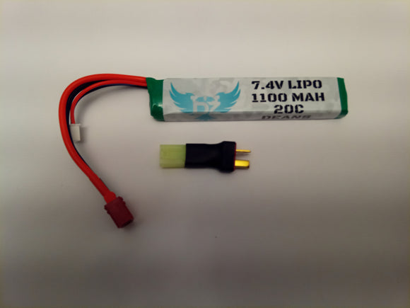 Dee Zee LiPo 7.4v 1100 mAh Stick