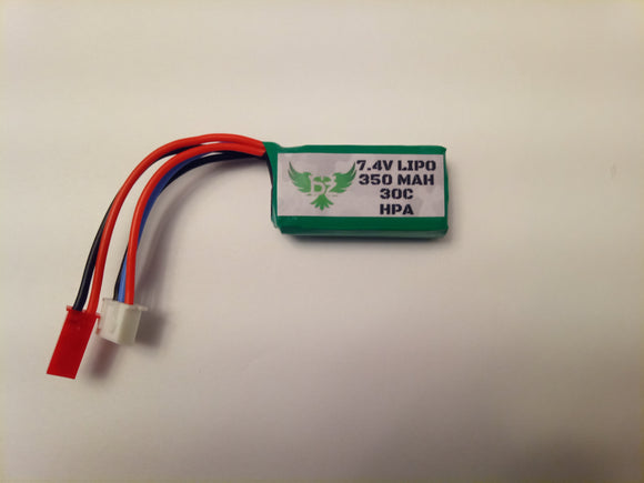 Dee Zee LiPo 7.4v 350 mAh HPA