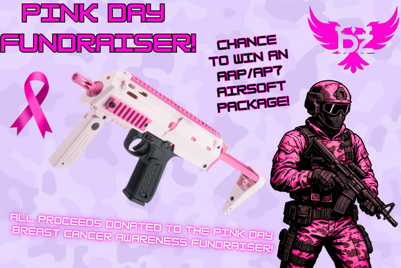 DEE ZEE AIRSOFT PINK DAY STICKER!