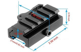 1/2" QD Picatinny Riser