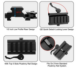 1/2" QD Picatinny Riser