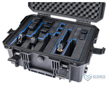 EMG Stackable Multi-Pistol Case w/ Pre-Cut Foam Insert (Colour Options)
