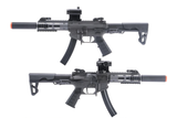 King Arms MP5 Silenced SBR Airsoft AEG Rifle (Colour Options)