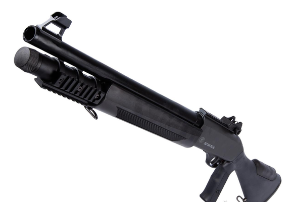 Cybergun FN Herstal Licensed SLP Tactical CO2 Powered Semi-Auto Shotgun