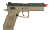 ASG CZ P-09 (Suppressor Ready) CO2 GBB Airsoft Pistol (Colour Options)
