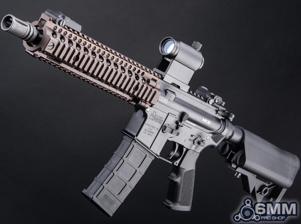 6mmProShop Daniel Defense Licensed MK18 GBBR by Golden Eagle (Colour O –  Dee Zee Airsoft