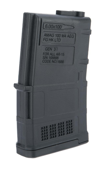 RES AMAG 100rd Mid-Cap Magazine for M4 AEGs (Colour Options)