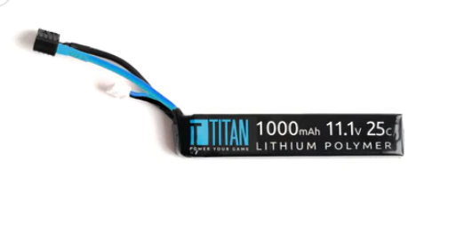 Titan LiPo 11.1v 1000 mAh (Deans/Tamiya)