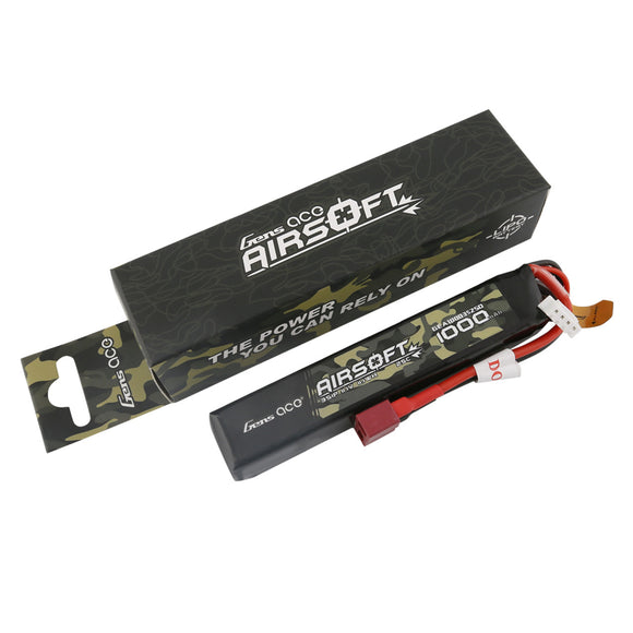 Gens Ace LiPo 11.1v 1000Mah 11.1v Stick Battery