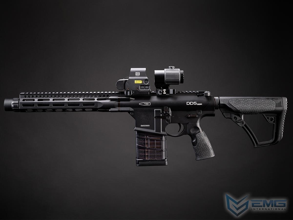 EMG/CYMA Daniel Defense Licensed DD5 SBR Airsoft AEG Rifle w/ Kestrel ...