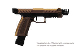 *PRE-ORDER* GATE PTX HPA Pistol Compensator