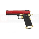 AW CUSTOM Competition Grade HI-Speed 5.1 RED/GOLD GBB Pistol