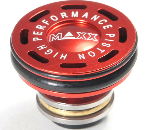 Maxx Model CNC Aluminum Double O-Ring High Performance Ball Bearing AEG Piston Head