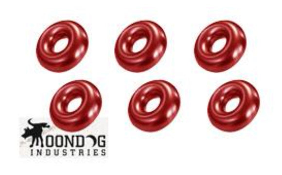Moondog Industries Universal Gas Fill O-Ring Set for Airsoft Gas Gun Magazines (Red)