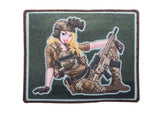 Patch Fiend Modern Pinup Girl Series Embroidered Morale Patch (Style Options)