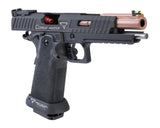 EMG TTI Licensed JW3 2011 Combat Master w/ Custom Island Barrel Gas Blowback Airsoft Pistol (Select Fire)
