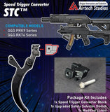 Airtech Studios Speed Trigger Converter for G&G PRK9 & RK74 Series Airsoft AEG Rifle