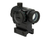 Matrix T1 Style Micro Red/Green Dot Reflex Sight with Medium Height Riser
