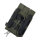 TMC MOLLE QUOP KRISS SMG Triple Mag Pouch (Ranger Green)