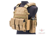 Avengers Tactical Vest with Magazine and Radio Pouches (Colour Options)