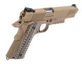 KWC Colt Licensed 1911 Tactical Full Metal CO2 Blowback Airsoft Pistol (Colour Options)