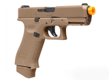 Elite Force Fully Licensed GLOCK 19X Gas Half-Blowback CO2 Airsoft Pistol (Tan)