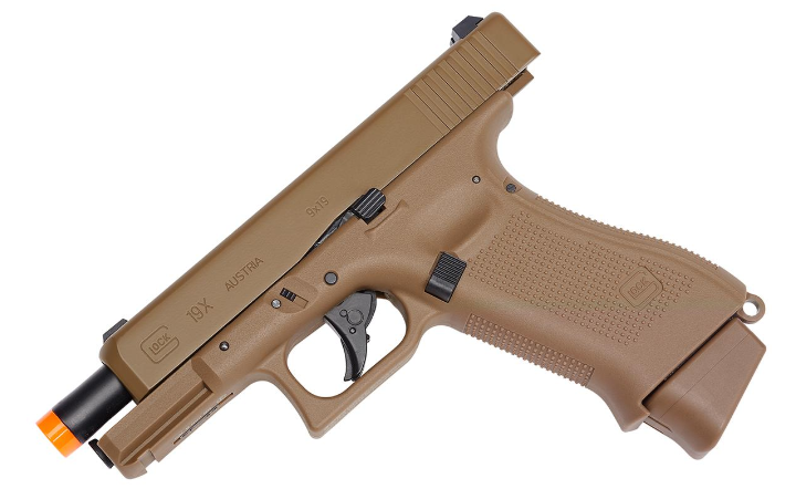 Elite Force Fully Licensed GLOCK 19X Gas Half-Blowback CO2 Airsoft